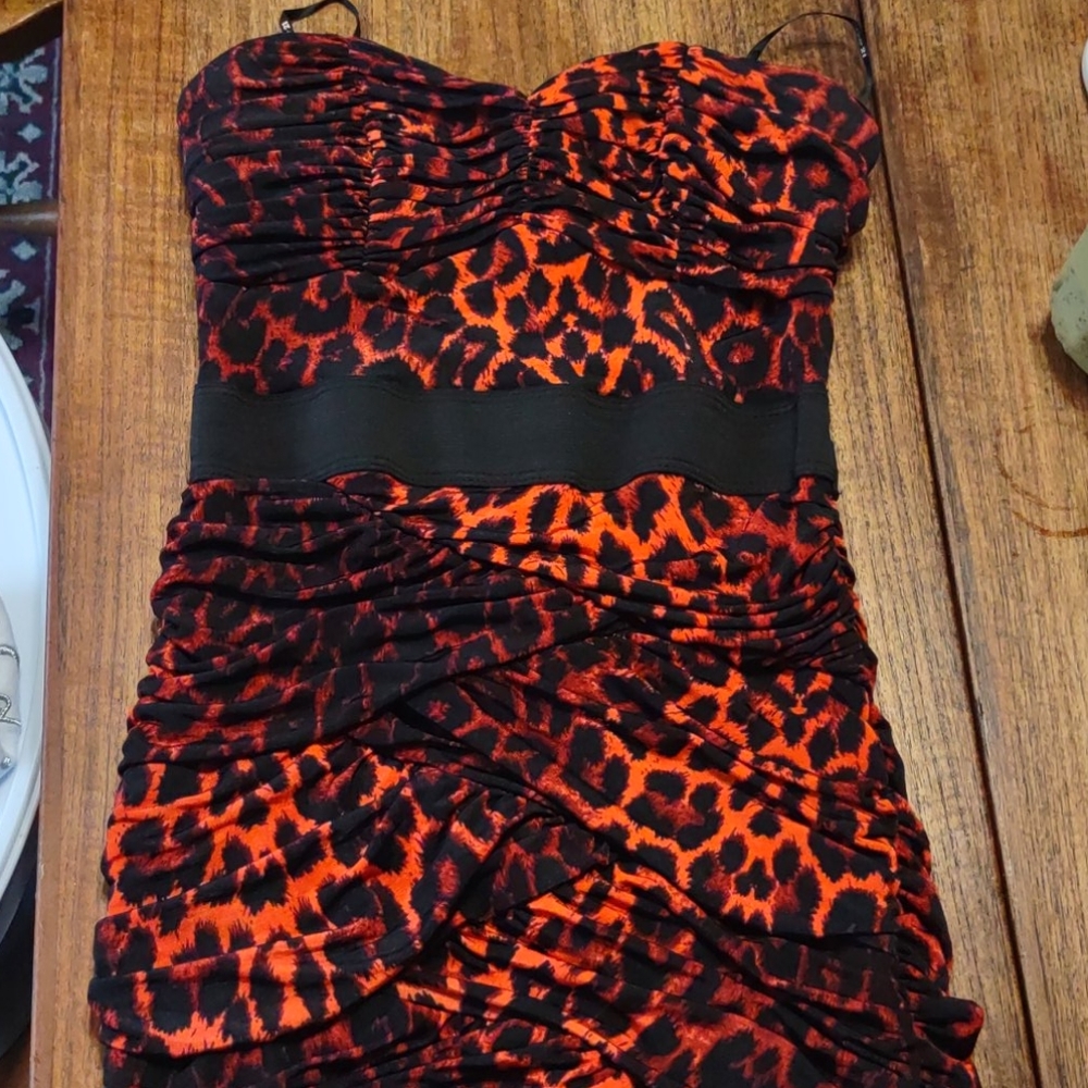 Forever 21 , small , red cheetah print